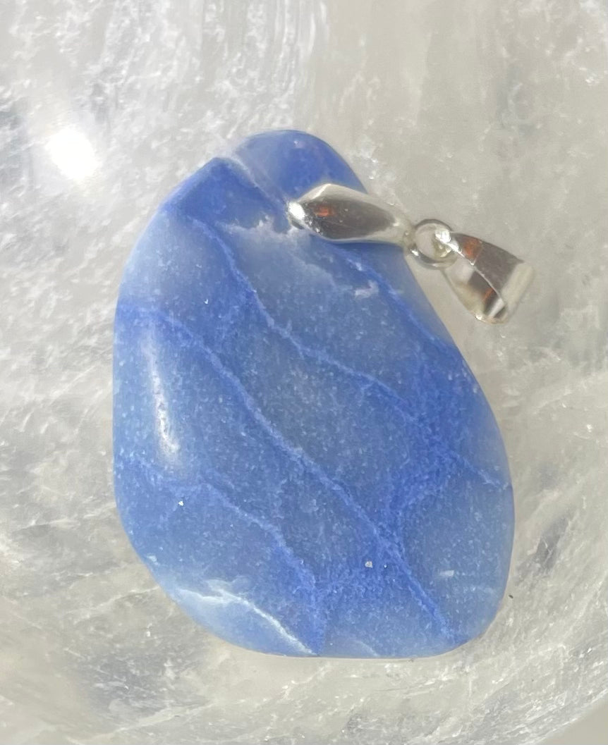 Blue Quartz Pendant