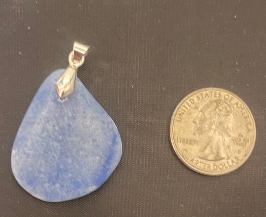 Blue Quartz pendant